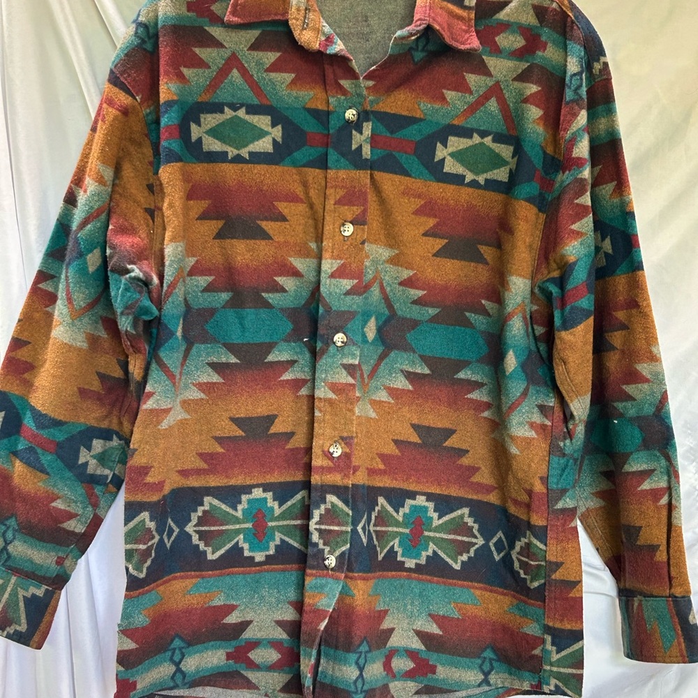 Vintage Southwestern Pattern Shirt